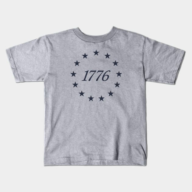 1776 United States of America Kids T-Shirt by stayfrostybro